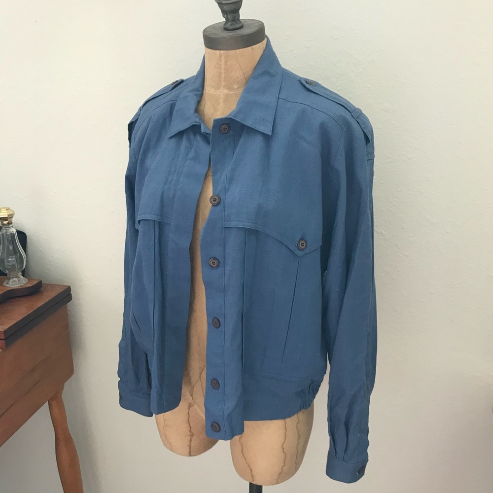 Vintage linen jacket
